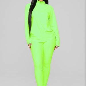 Neon Two piece set